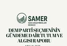 DEM PARTİ SEÇMENİNİN GÜNDEME DAİR TUTUM VE ALGISI RAPORU